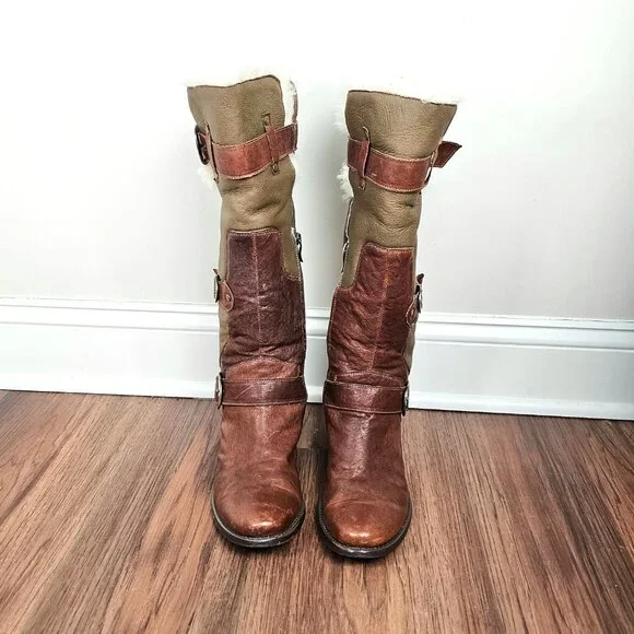 Charles David Size 10B Premium Leather Boots - Picture 3 of 10